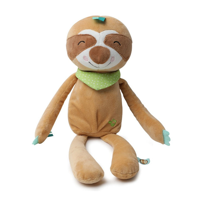 Pluche luiaard knuffel met nachtlampje