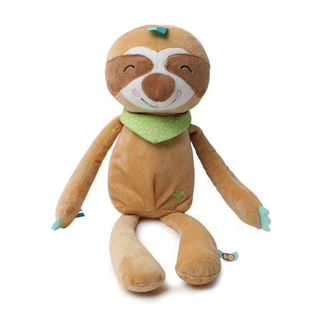 Pluche luiaard knuffel met nachtlampje