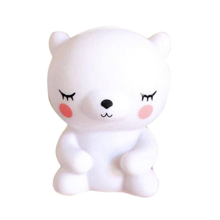 Siliconen beer nachtlampje voor de babykamer