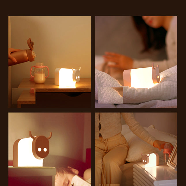 Leuk koe nachtlampje voor kinderkamer