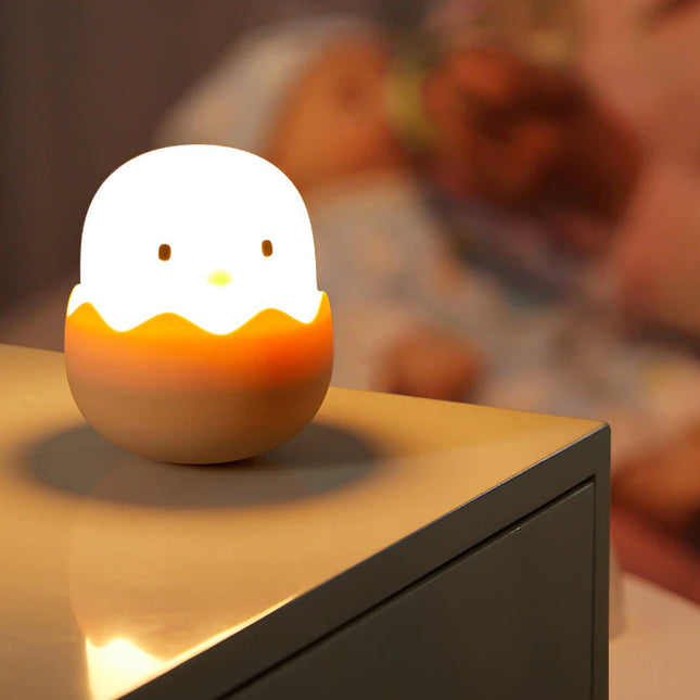 Siliconen kuiken nachtlampje voor kinderen