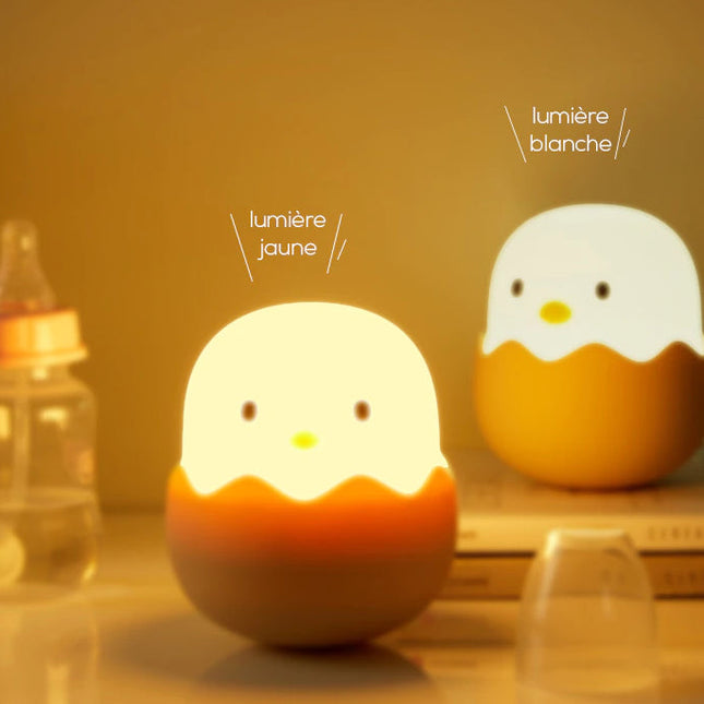 Siliconen kuiken nachtlampje voor kinderen