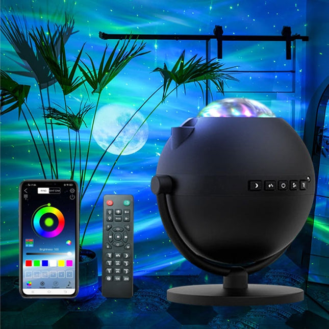 LED projector nachtlamp met speaker