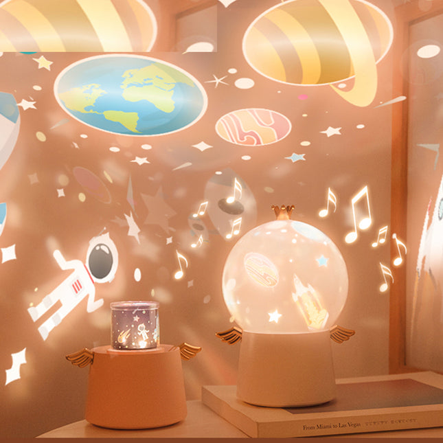 Sterrenhemel projector nachtlamp met muziek