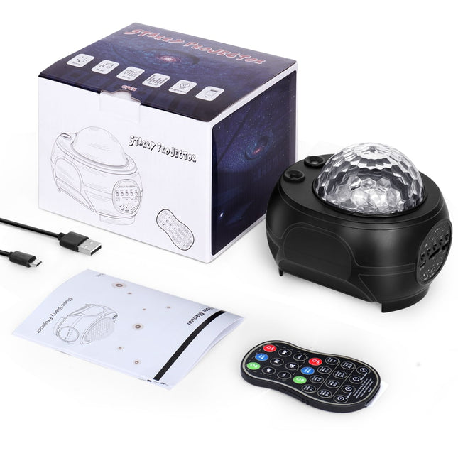 Sterrenhemel projector met Bluetooth speaker