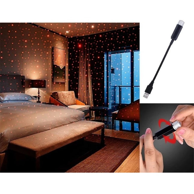 USB sterrenhemel projector voor auto plafond