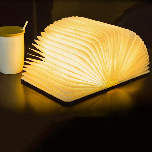 Oplaadbare USB boeklamp als nachtlampje