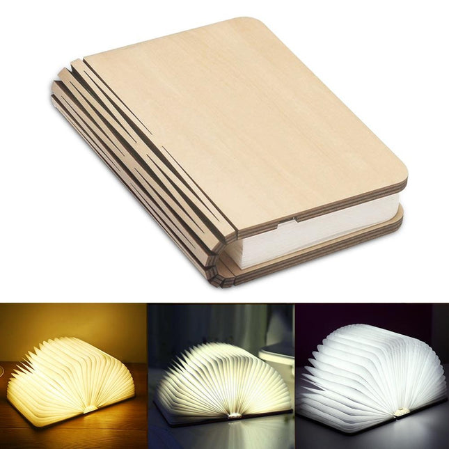 Oplaadbare USB boeklamp als nachtlampje