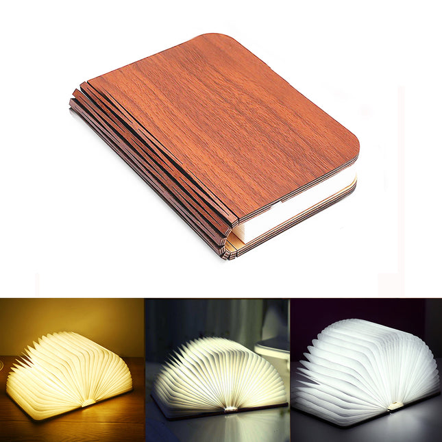 Oplaadbare USB boeklamp als nachtlampje