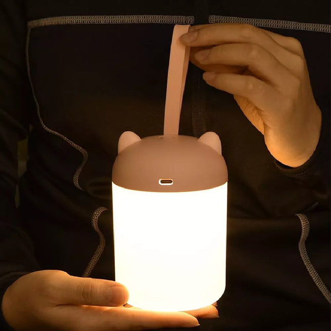 Draagbaar oplaadbaar LED nachtlampje met touch