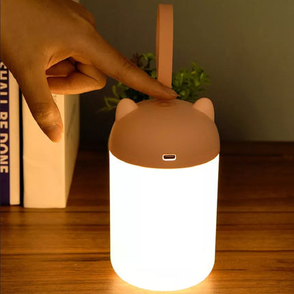 Draagbaar oplaadbaar LED nachtlampje met touch