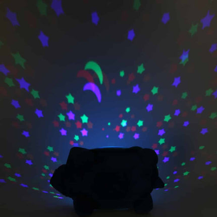 Schildpad nachtlamp met sterrenhemel projector