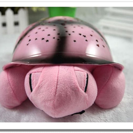 Schildpad nachtlamp met sterrenhemel projector